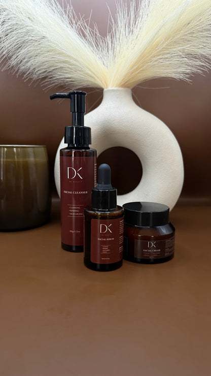 Trio : Cleanser, Serum, Cream