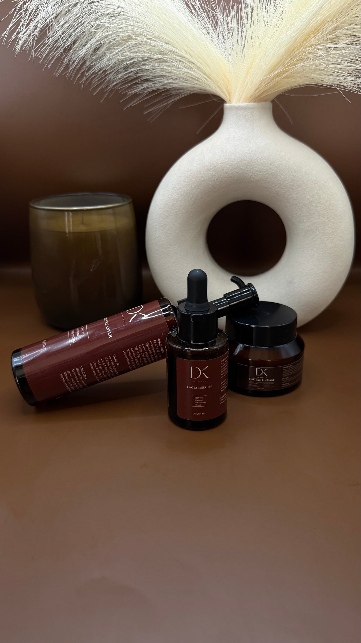 Trio : Cleanser, Serum, Cream